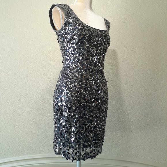 Guess Sequin Sheath Dress - Picture 2 of 12